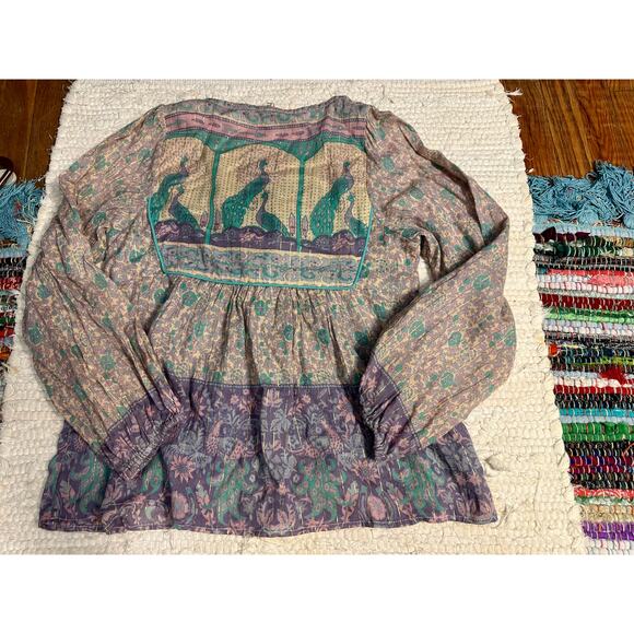 SPELL DESIGNS & THE GYPSY COLLECTIVE XANADU BLOUSE XS WORN ONCE ONLY - Picture 14 of 16